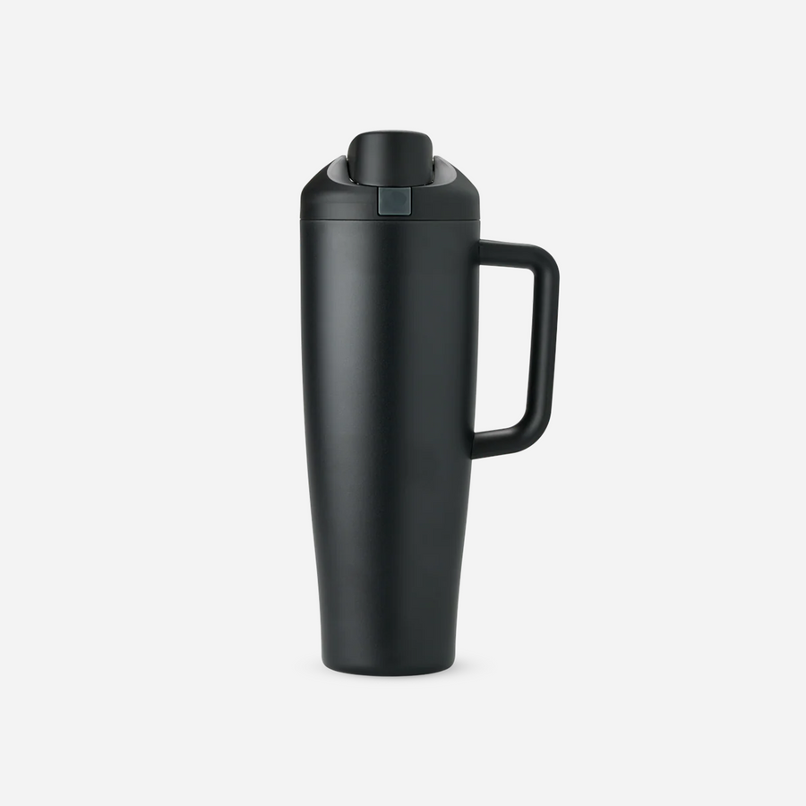 Owala FreeSip Tumbler 40oz Stainless Steel Very Very Dark
