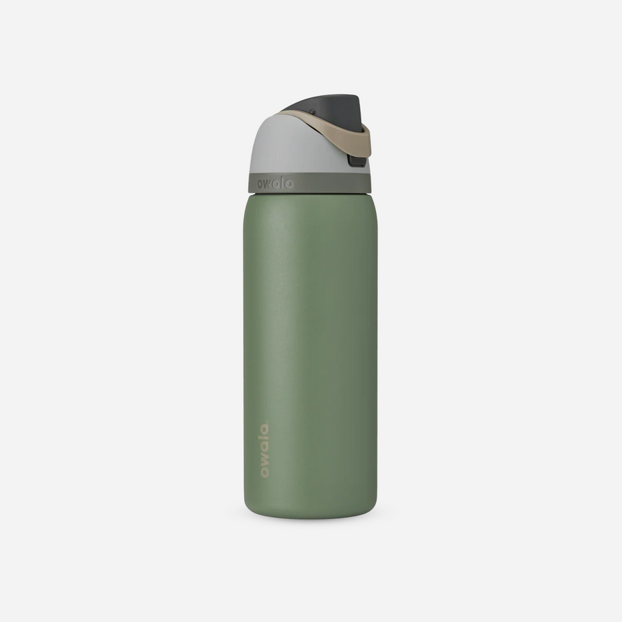 Owala FreeSip 32oz Stainless Steel Water Bottle Green House
