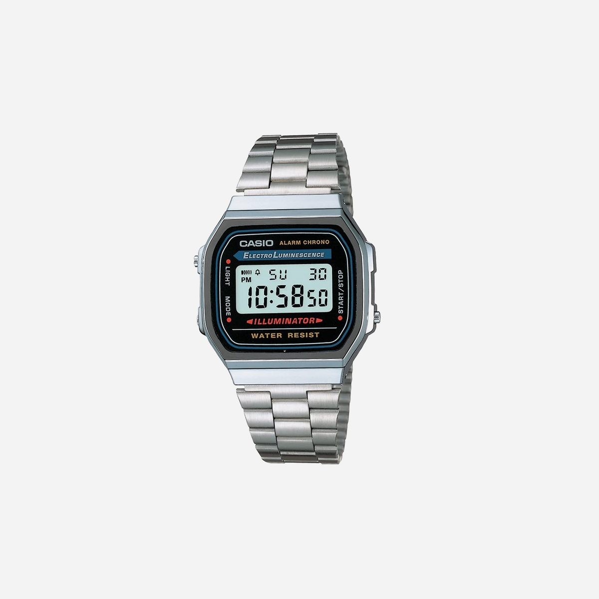 Casio Vintage A168WA-1WDF Blue Dial