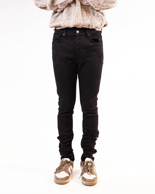 AMIRI BLACK STACK JEANS