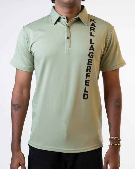 Karl Legerfeld Polo Tshirt - Green