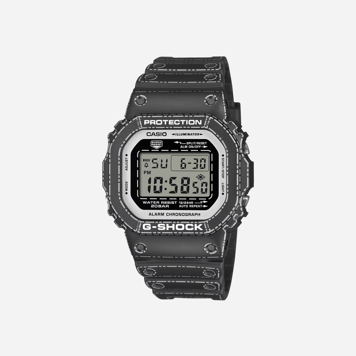 Casio G-Shock DW-5600RGM-1DR Quartz Black Dial Digital Resin Watch G1746