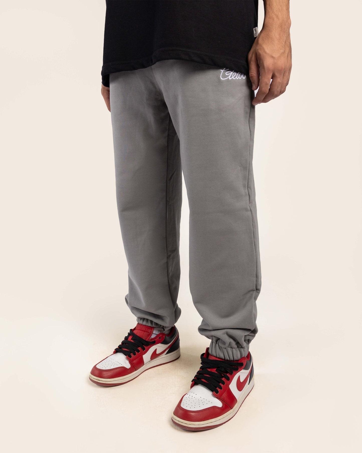 TRACK PANTS 'STEEL GREY'