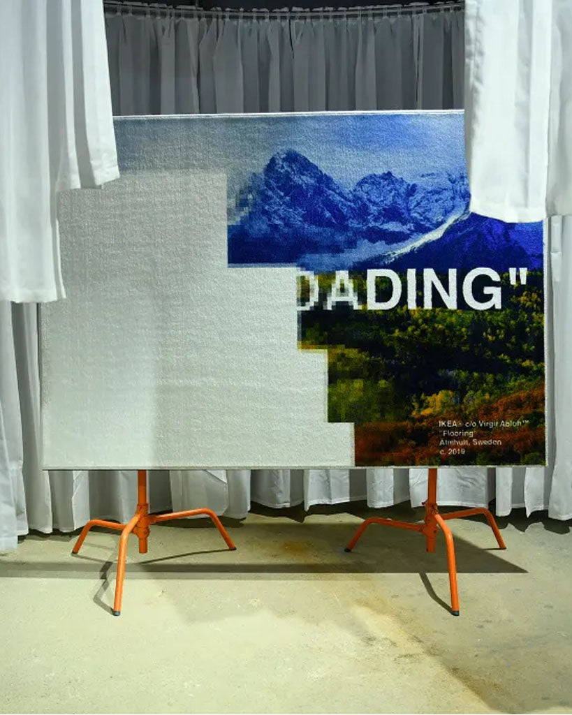 VIRGIL ABLOH X IKEA STILL LOADING RUG 140X200 CM MULTI