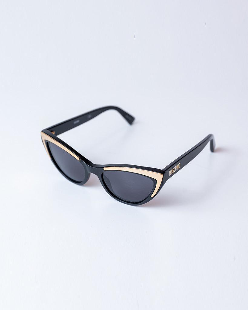 Moschino Grey Cat Eye Ladies Sunglasses