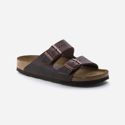 Birkenstock Arizona Soft Footbed Oiled Leather Brown Brown/Habana