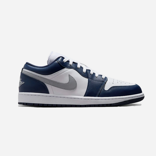 Nike Jordan 1 Low Wolf Grey Midnight Navy