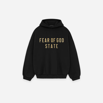 Fear of God Essentials Fleece Hoodie Black