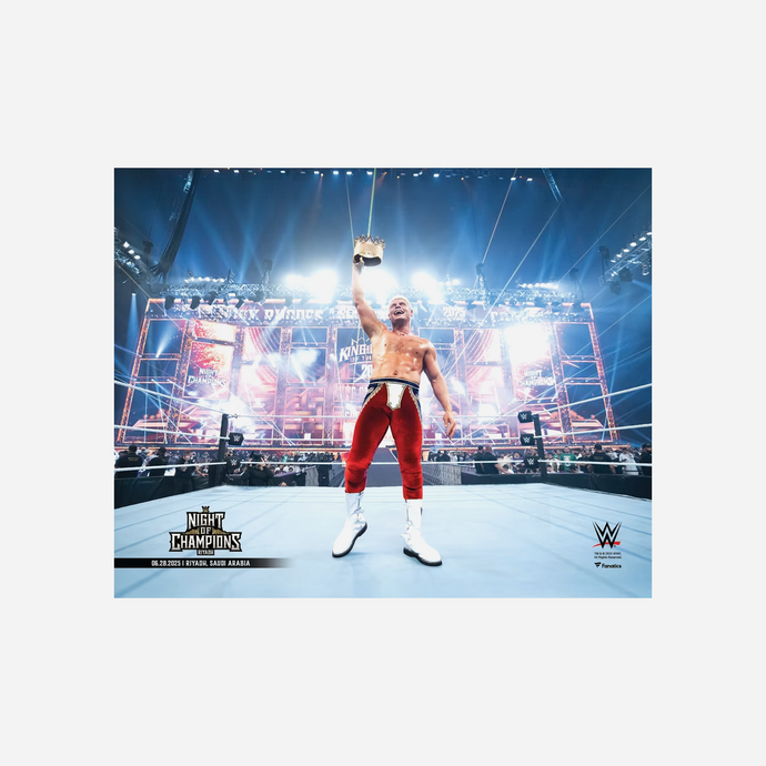 Cody Rhodes WWE Unsigned 2025 King of the Ring Celebration Photograph ...