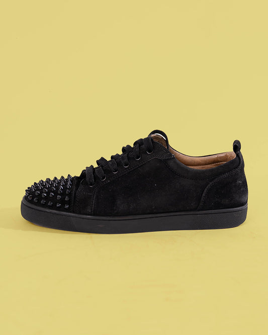 Christian Louboutin Louis Junior Spikes low-top sneaker -Black