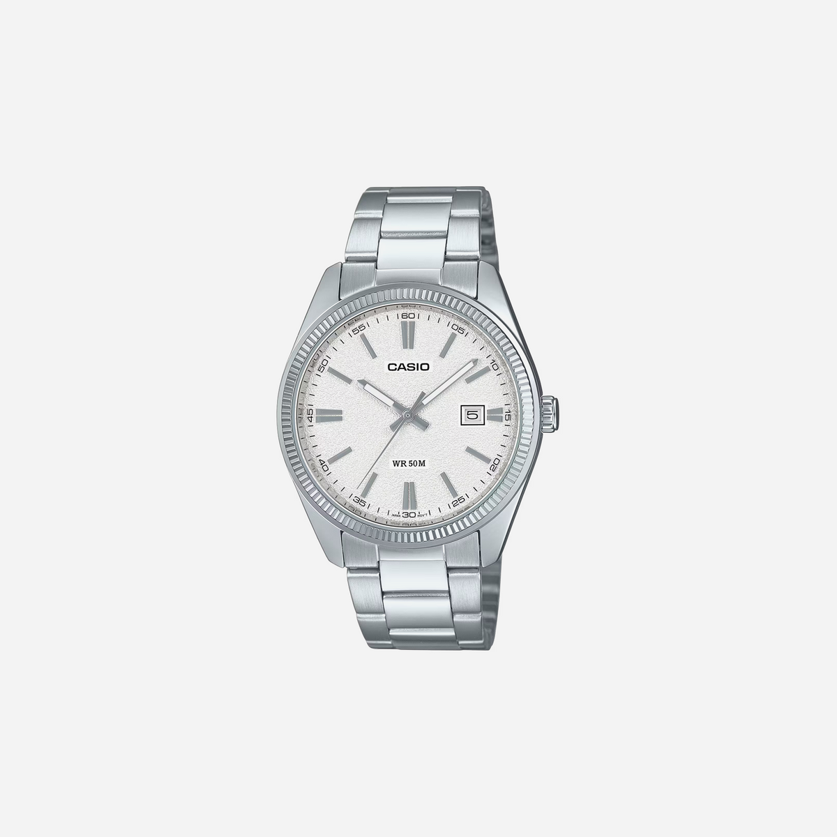 Casio Enticer White Off-White Dial Analog Watch MTP-1302DA-7AV