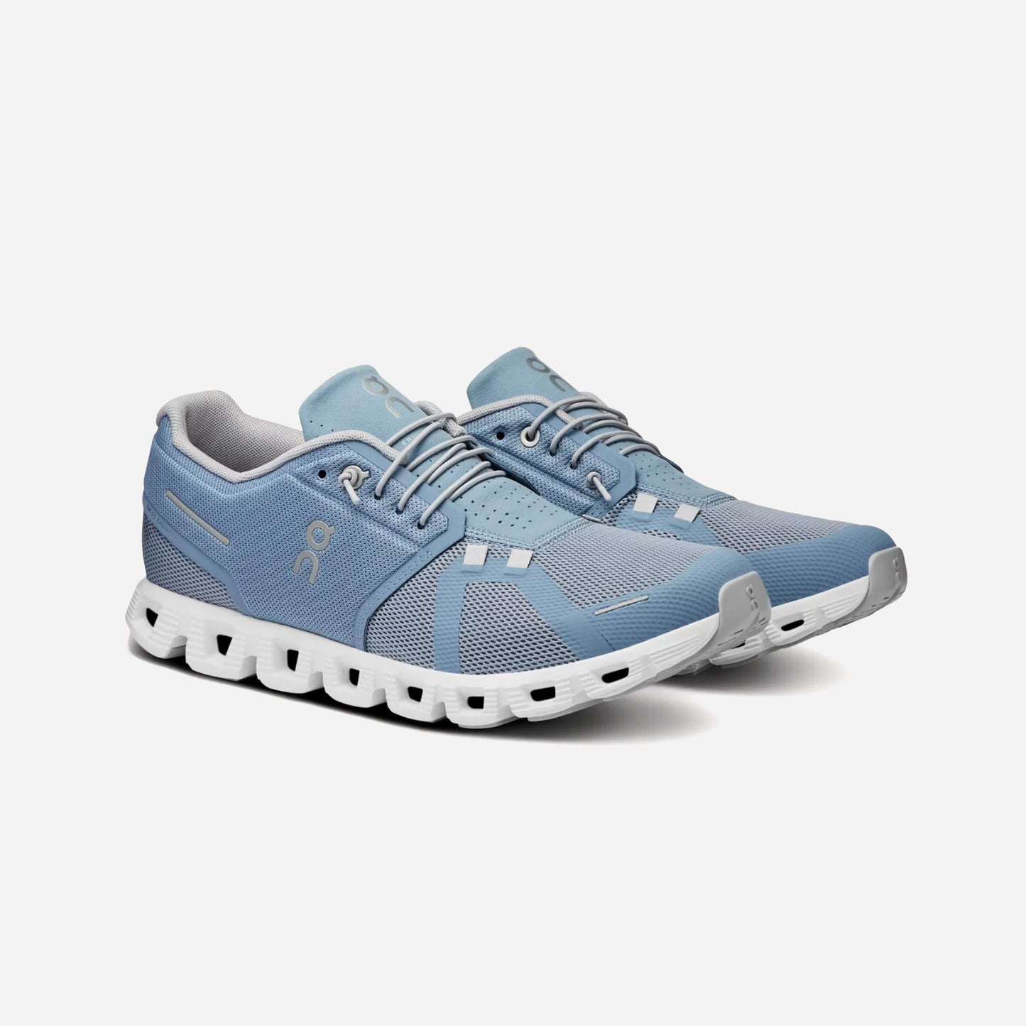 On Running Cloud 5 Chambray White