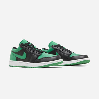 Jordan 1 Low Black Lucky Green