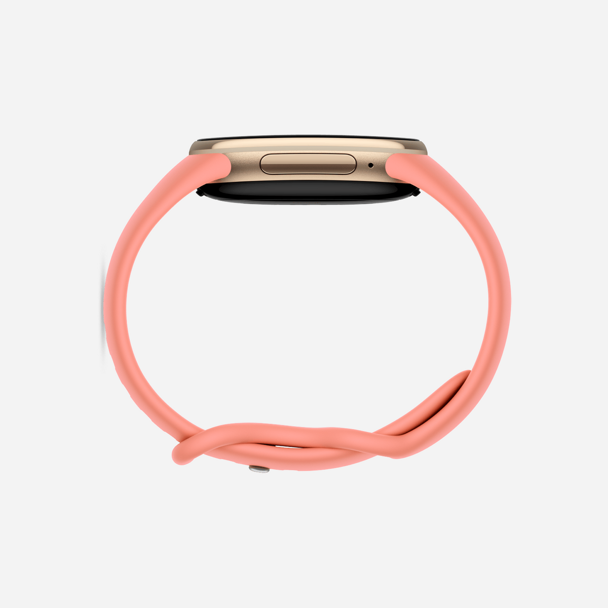 Google Fitbit Edge Classic Champagne Gold Case / Canyon Active Band