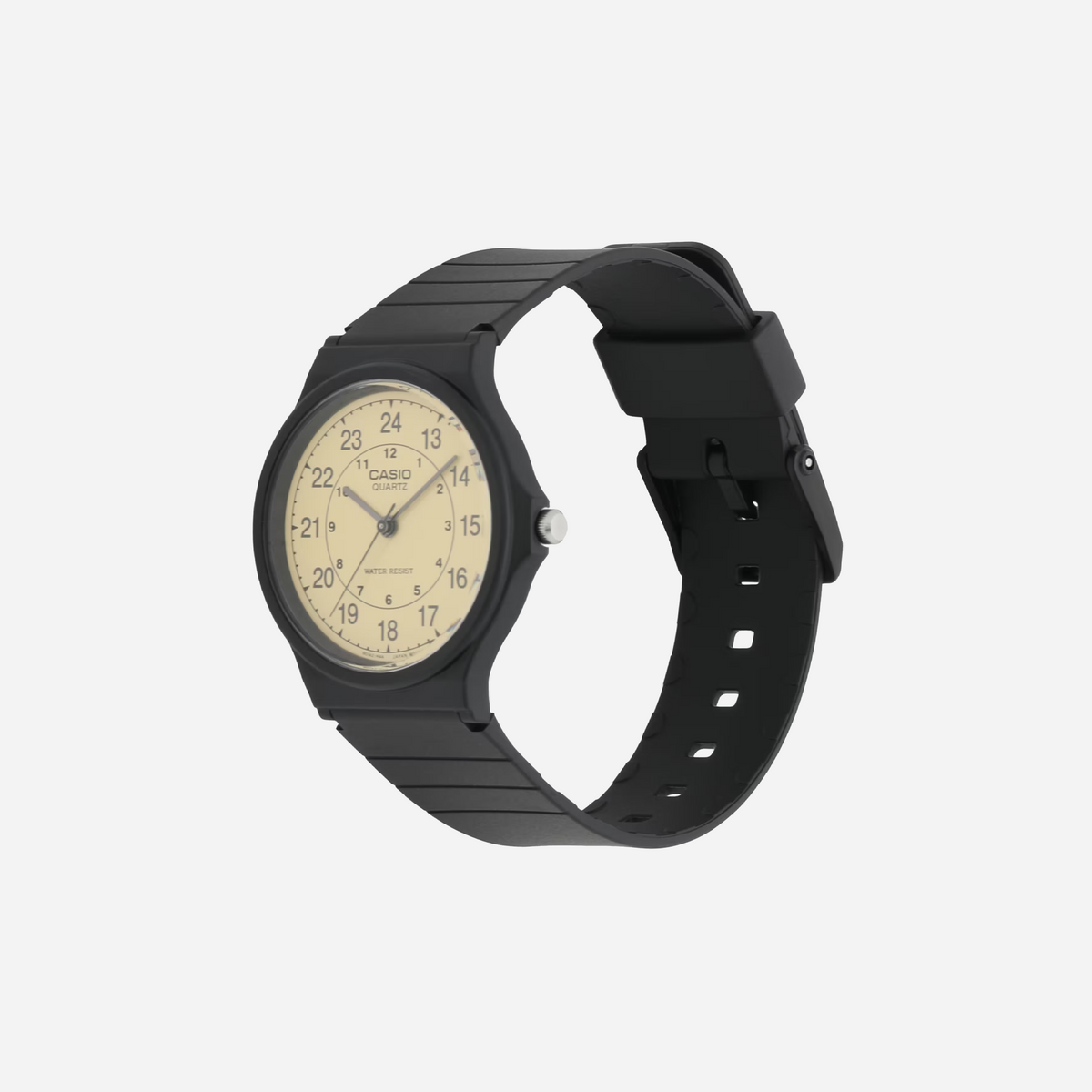 Casio Analog MQ24-9B Suble Gold Dial Resin Strap Watch