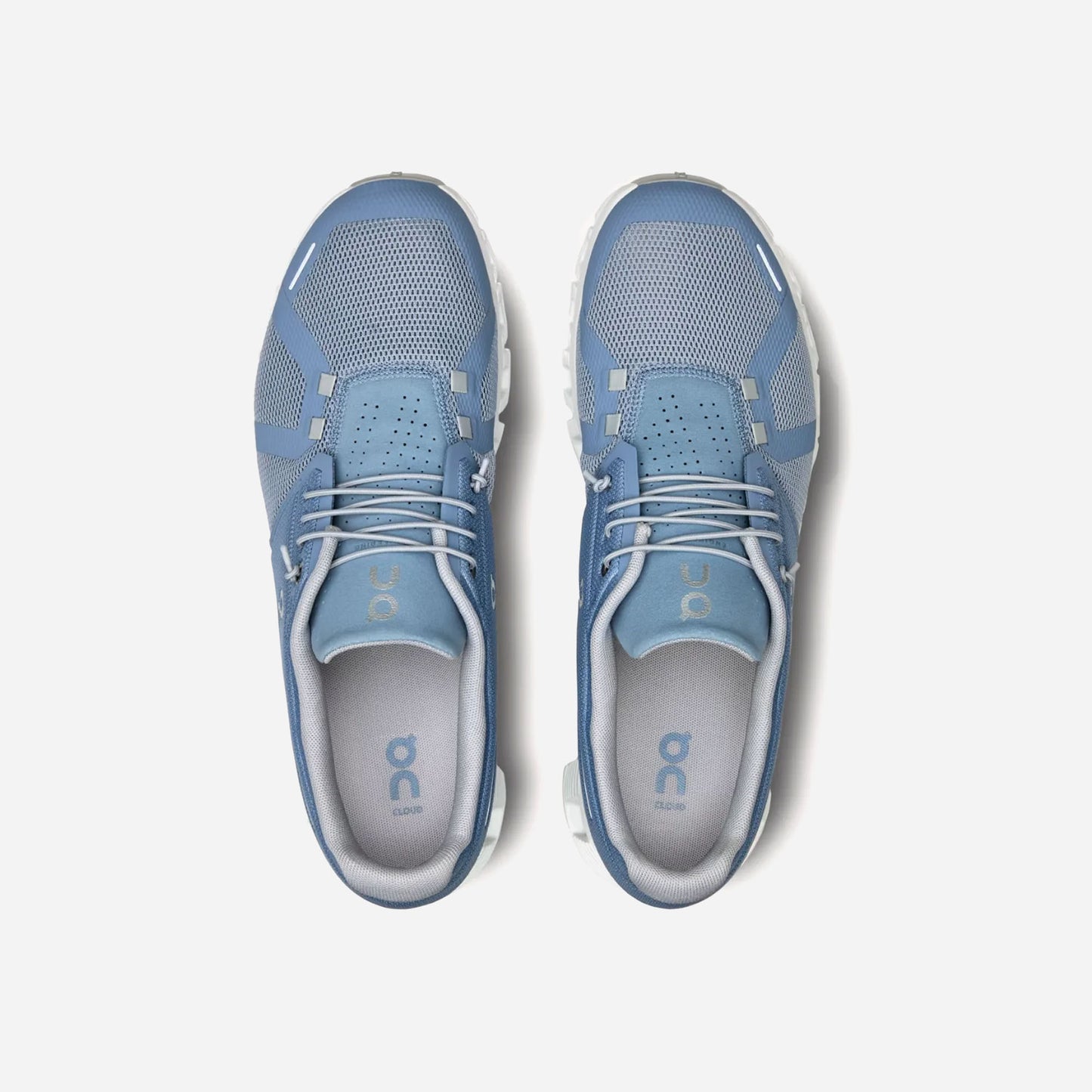 On Running Cloud 5 Chambray White