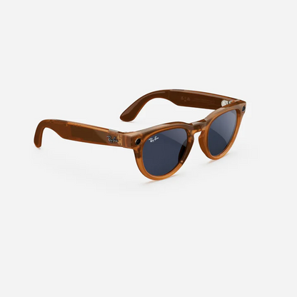 Ray-Ban Meta Headliner "Shiny Caramel Transparent"