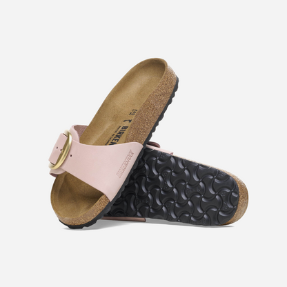 Birkenstock Madrid Big Buckle Nubuck Leather Pink Pink/Soft Pink