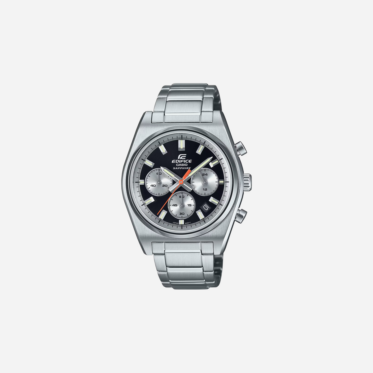 Casio Edifice EFB-730D-1AVUDF Quartz Black Dial Chronograph Stainless Steel Watch