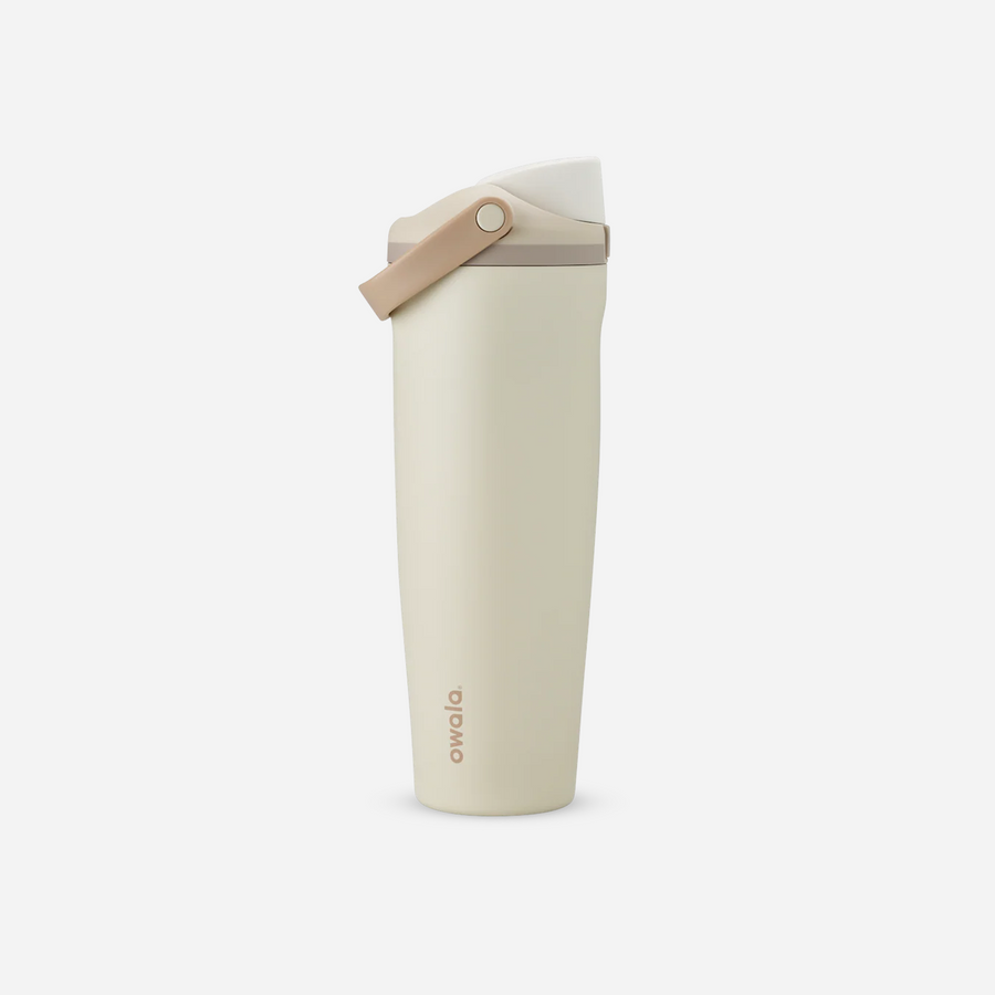 Owala FreeSip Sway 40oz Stainless Steel Water Bottle Lightly Toasted