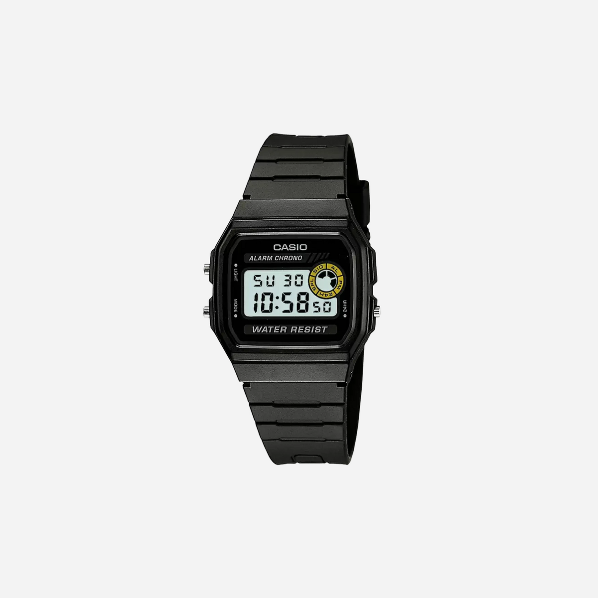 Casio Youth F-94WA-8DG Quartz Black Dial Digital Resin Watch