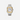 Cartier Santos De Cartier White Dial Gold And Steel Strap Watch - W2SA0016