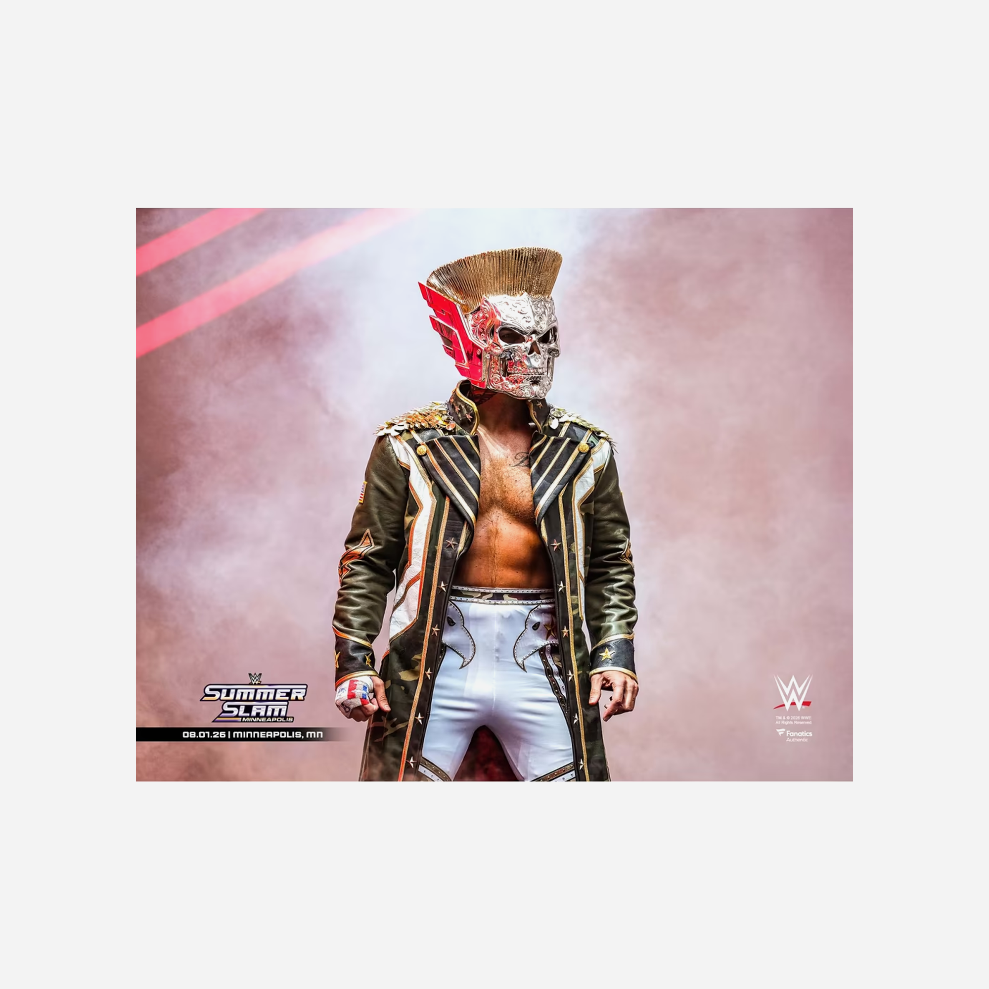 Cody Rhodes WWE Unsigned SummerSlam 2026 Entrance Photograph – The ...