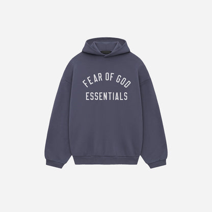 Fear of God Essentials Fleece Hoodie Marine