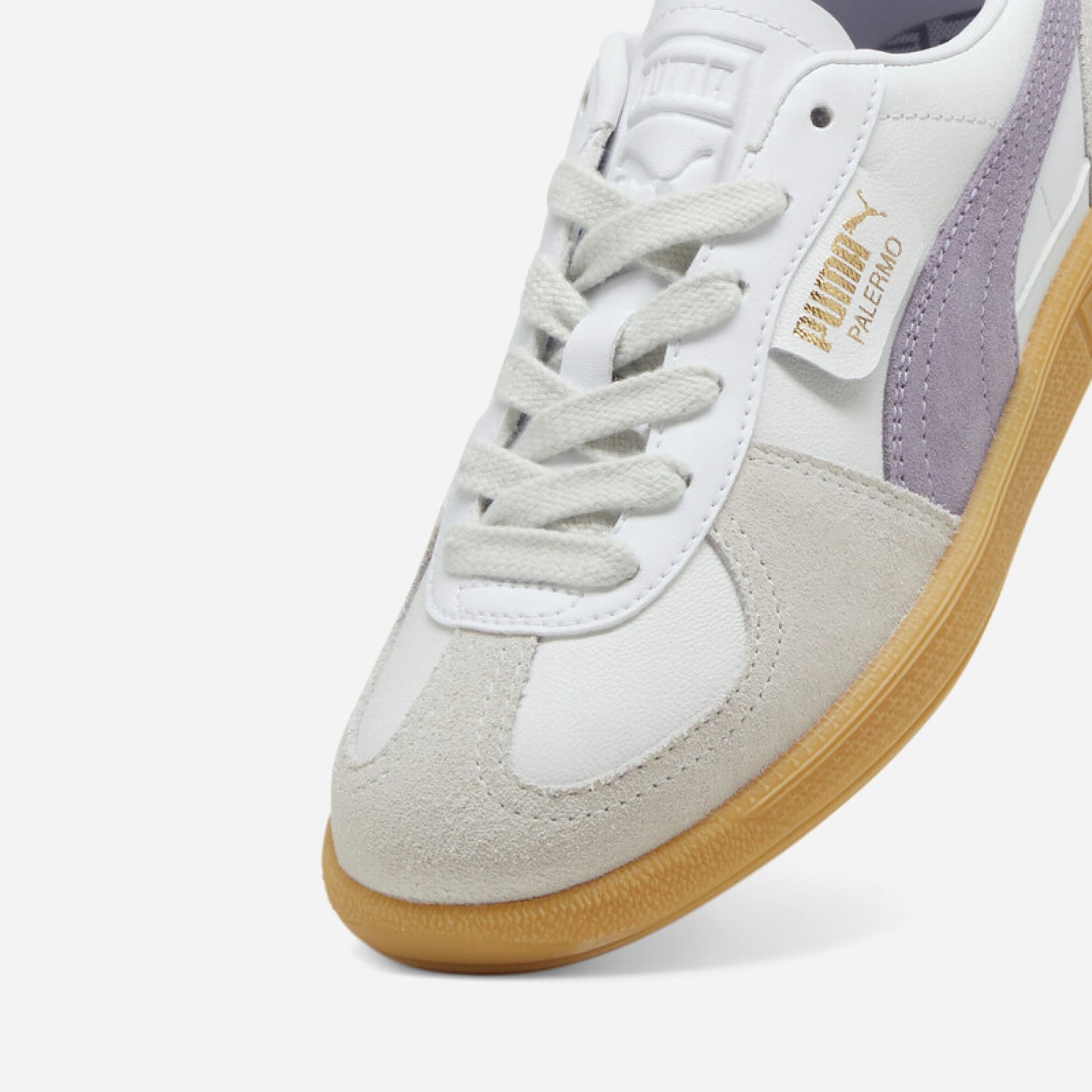 Palermo Lth Unisex Sneakers White-Pale Plum-Gum