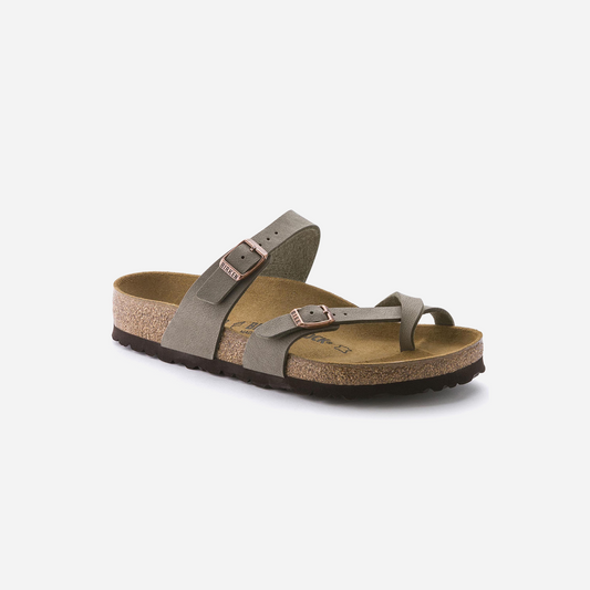 Birkenstock Mayari Birko-Flor Nubuck Brown Brown/Stone