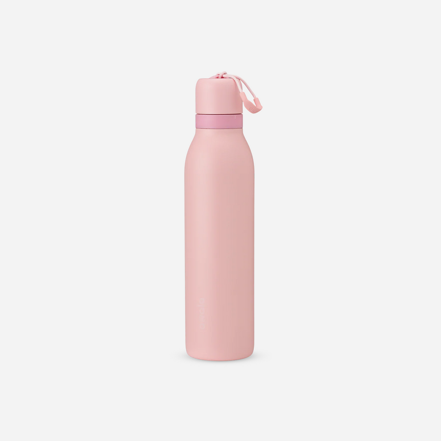 Owala FreeSip Twist 24oz Stainless Steel Water Bottle Rose Quartz