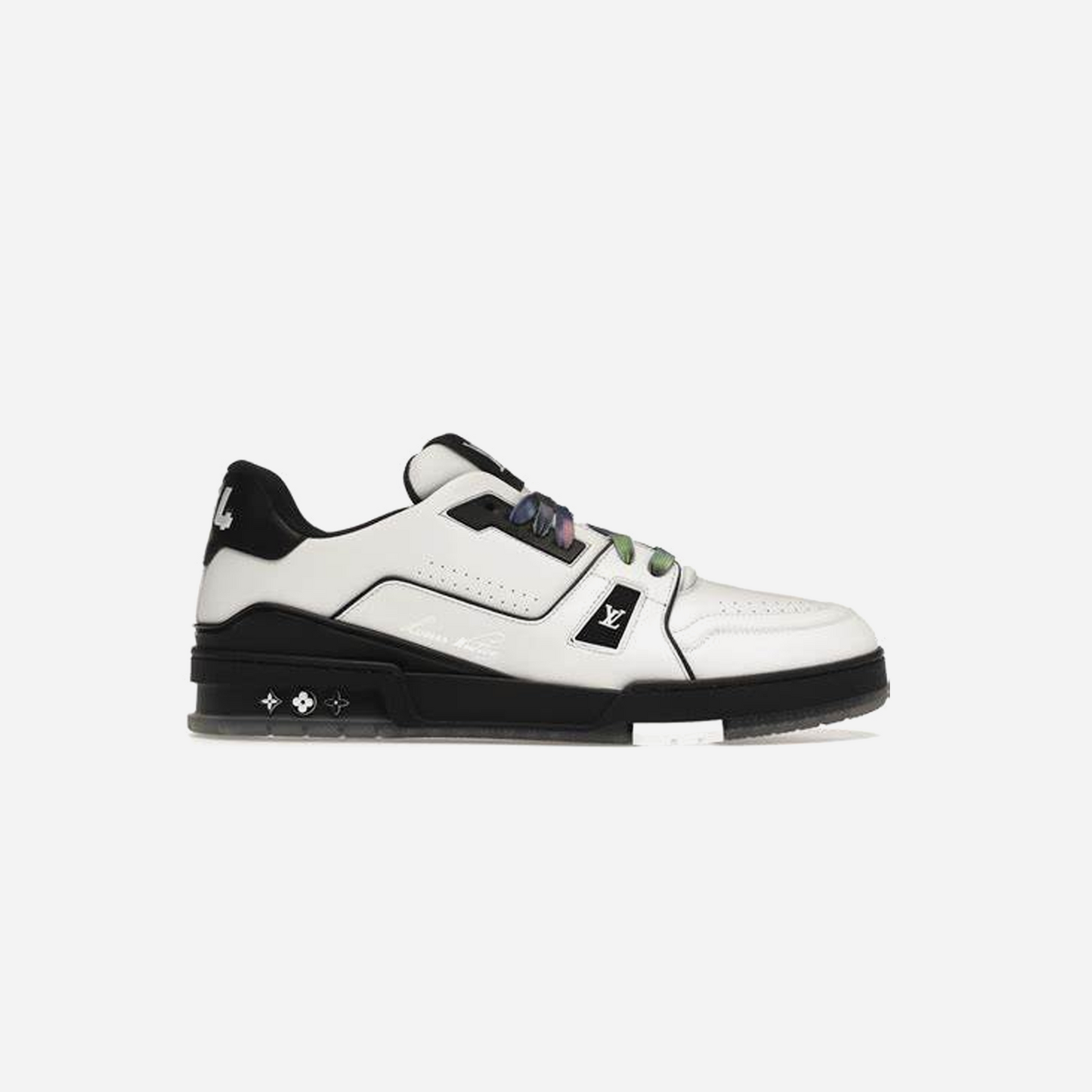 Louis Vuitton LV Trainer White Black White