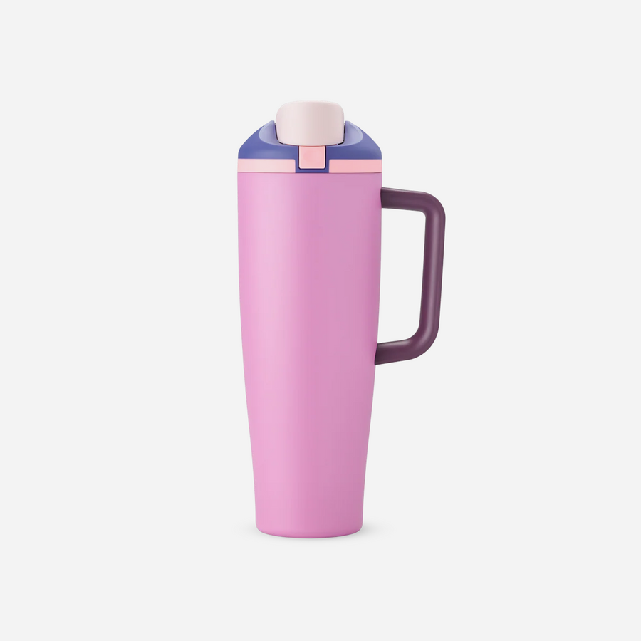 Owala FreeSip Tumbler 40oz Stainless Steel Pretty in Purple