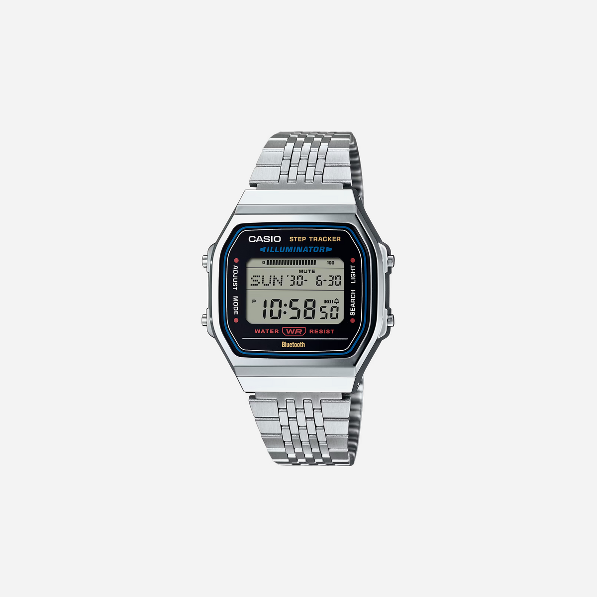 Casio Vintage ABL-100WE-1ADF Bluetooth Black Dial Digital Watch Retro Style with Modern Smart Features