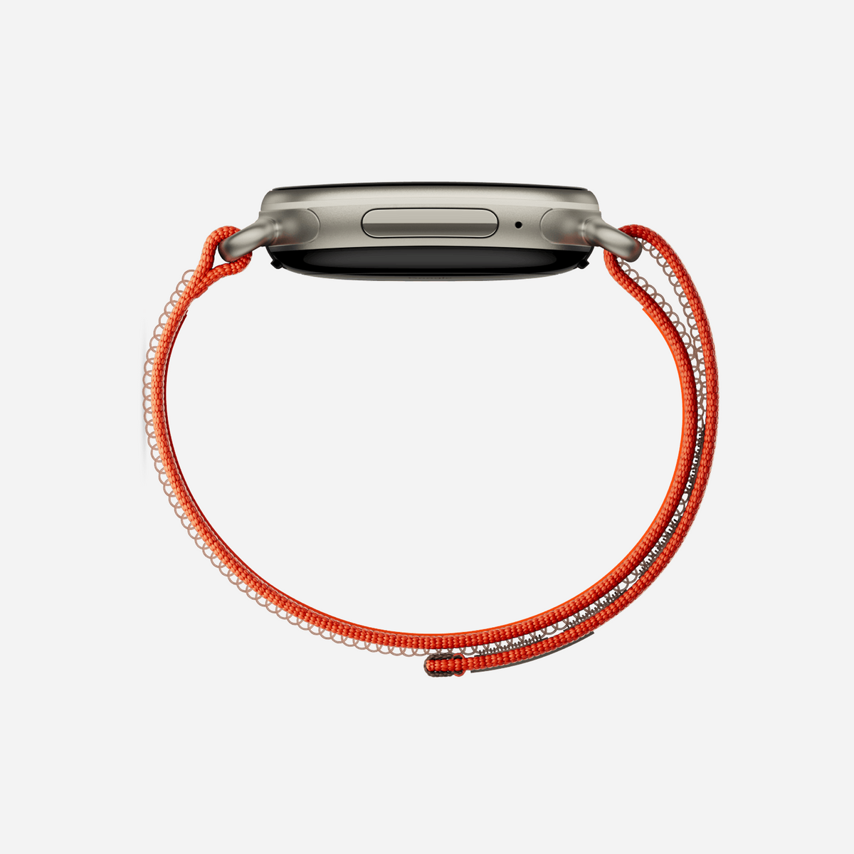 Google Fitbit Edge Special Edition Satin Pyrite Aluminum Case / Rye Stephen Curry Special Edition Band