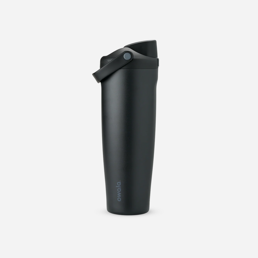 Owala FreeSip Sway 40oz Stainless Steel Water Bottle Very Very Dark