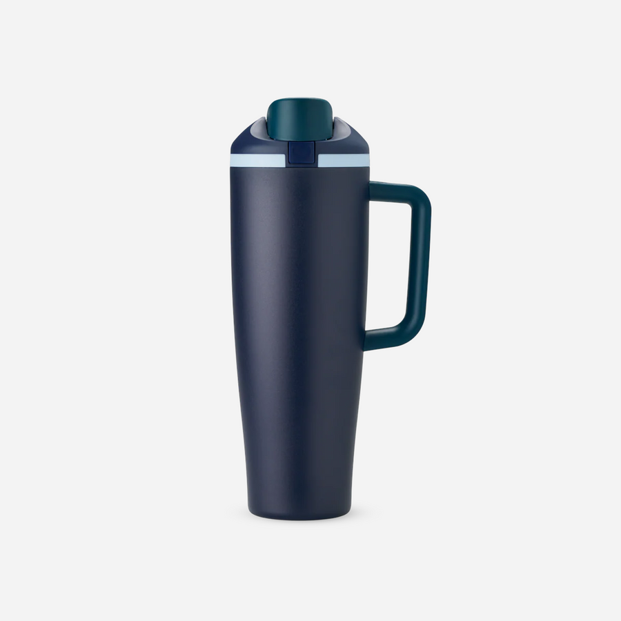Owala FreeSip Tumbler 40oz Stainless Steel Sea Captain