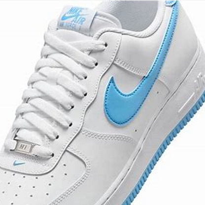 Nike Air Force 1 Low '07 White Aquarius Blue