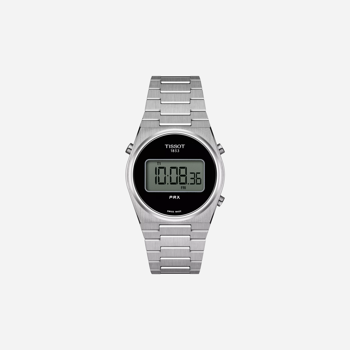 プッチ No.265 Tissot PRX Digital 35mm Quartz Dial Silver Stainless Steel Watch