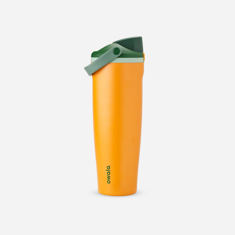 Owala FreeSip Sway 40oz Stainless Steel Water Bottle Orange Grove