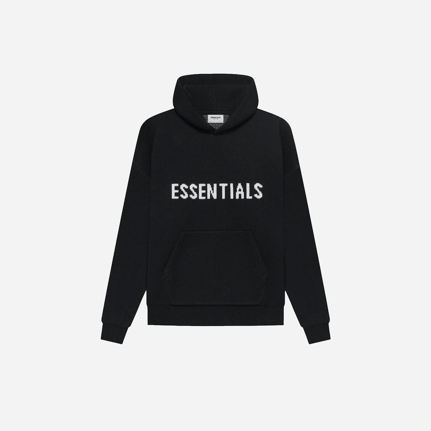 FOG Essentials Knit Hoodie Black