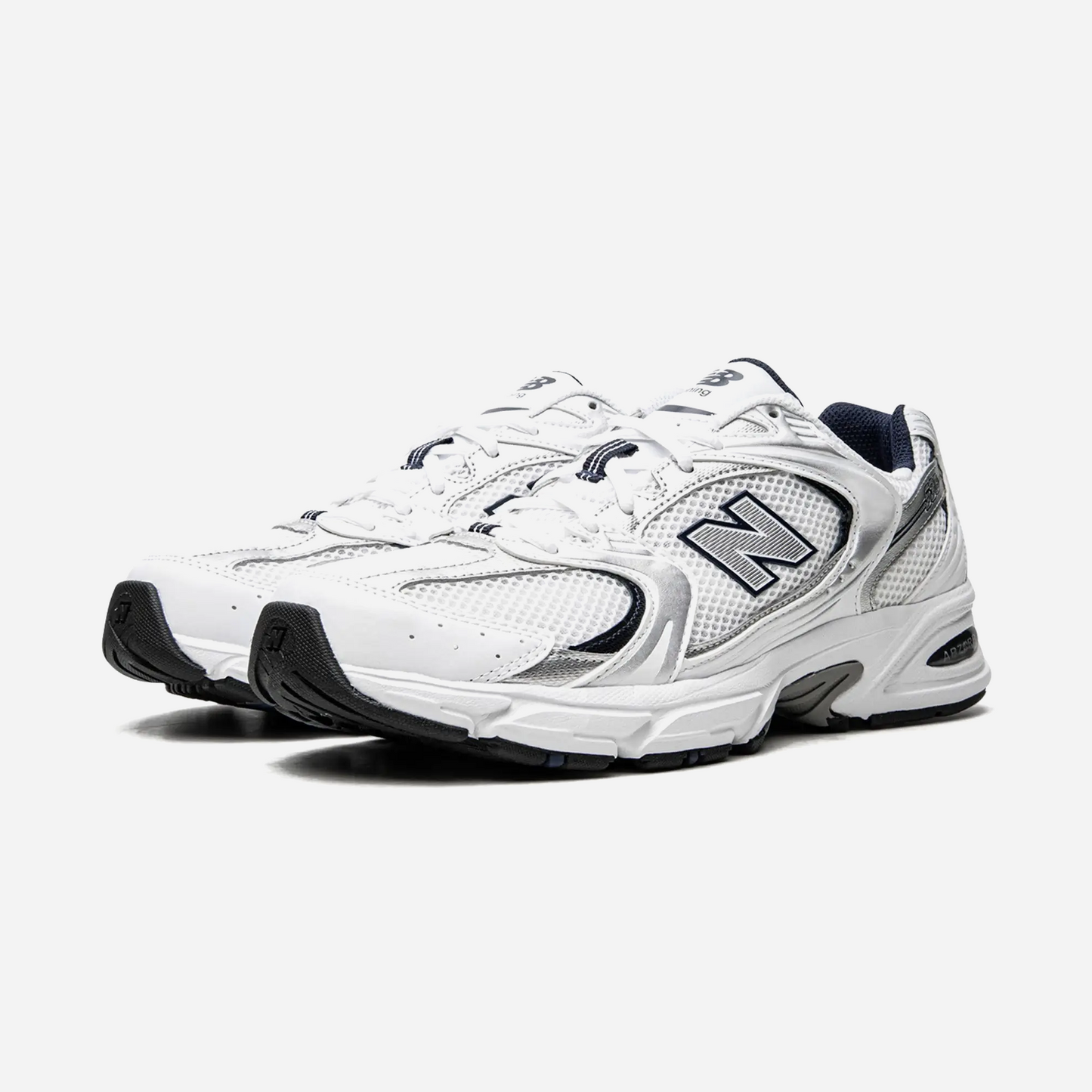 New Balance 530 White Silver Navy