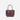 Goyard Goyardine Burgundy Anjou Mini Bag Palladium Hardware
