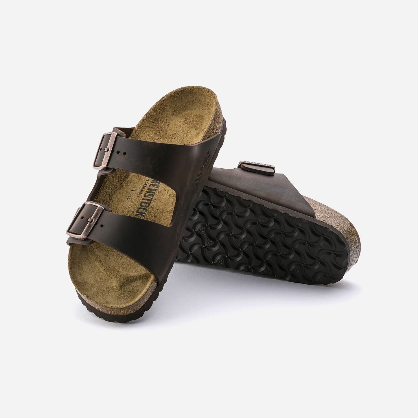 Birkenstock Arizona Oiled Leather Brown Brown/Habana