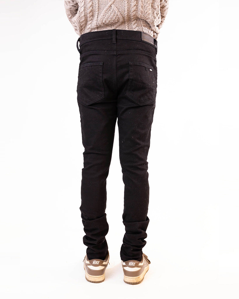 AMIRI BLACK STACK JEANS