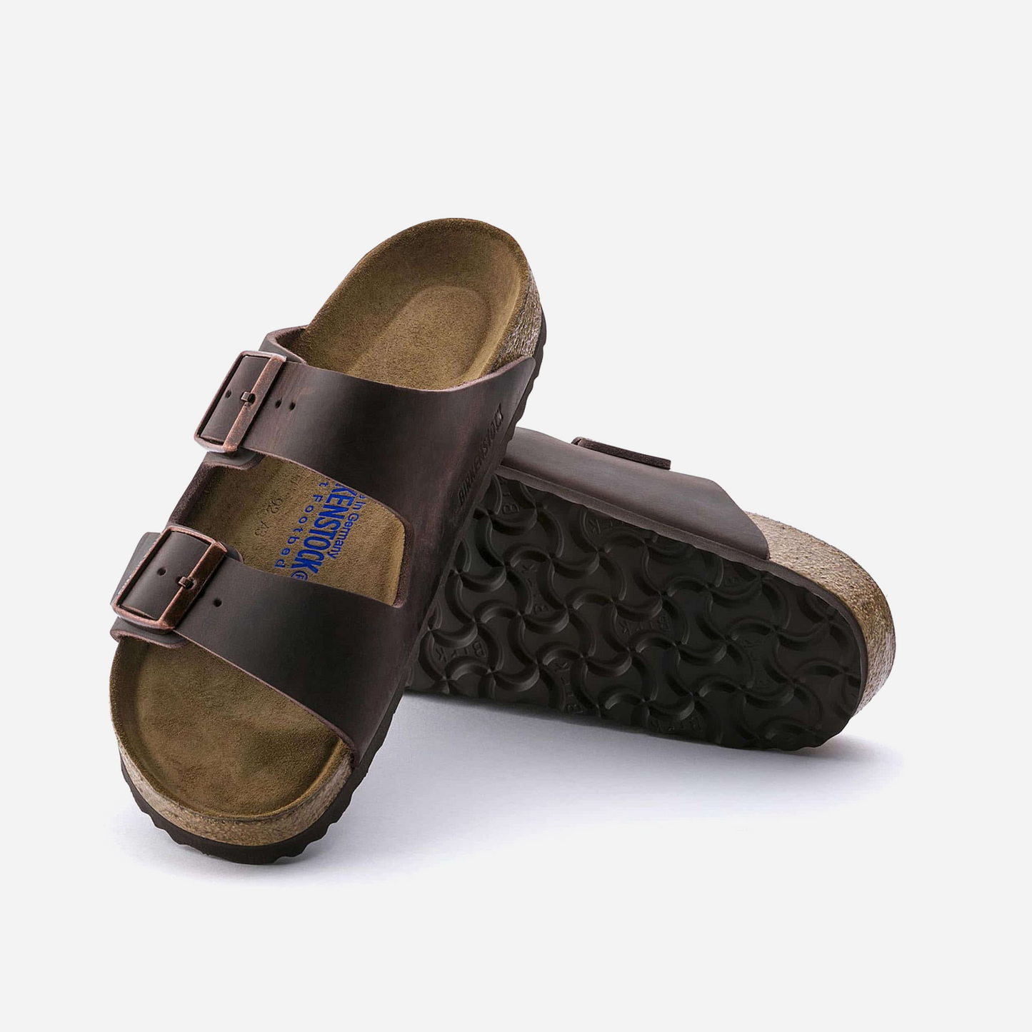 Birkenstock Arizona Soft Footbed Oiled Leather Brown Brown/Habana