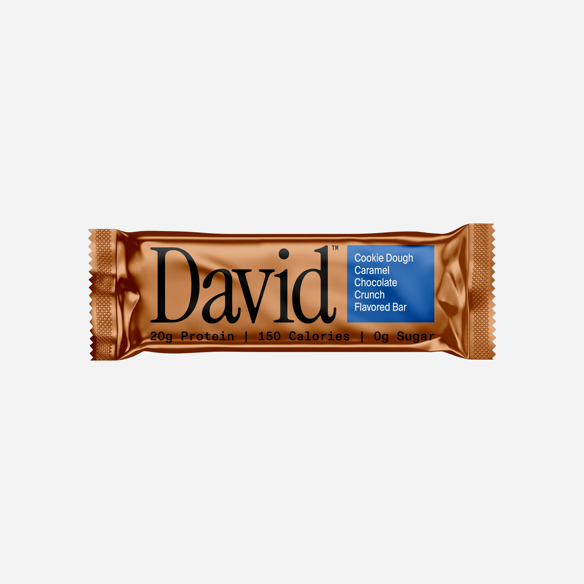 David Protein Bronze Cookie Dough Caramel Chocolate Crunch (20g Protein)