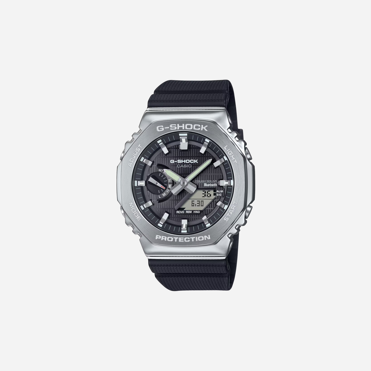 Casio G-Shock GM-2100G-1A Black Dial Black Resin Strap Watch