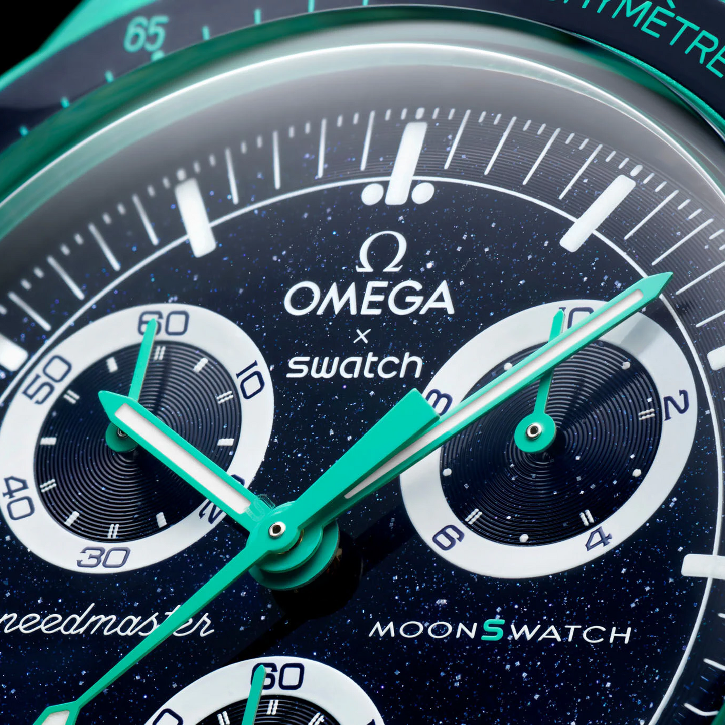 Swatch x Omega Bioceramic Moonswatch Mission on Earth - POLAR LIGHTS