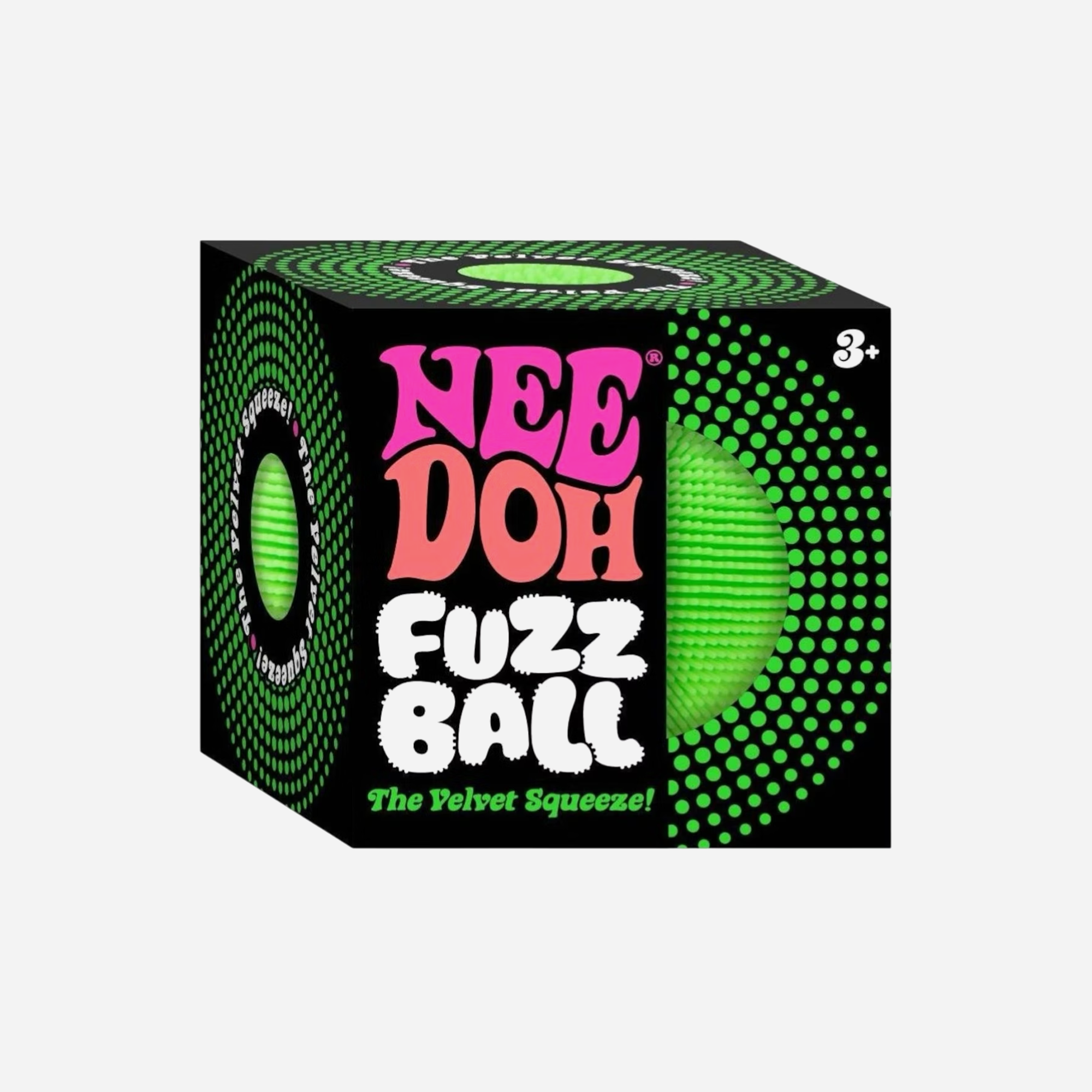 NeeDoh Fuzzball Squishy Fidget Toy Green – The Mainstreet Marketplace